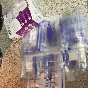 45 6oz Breastmilk Storage Freezer Bags